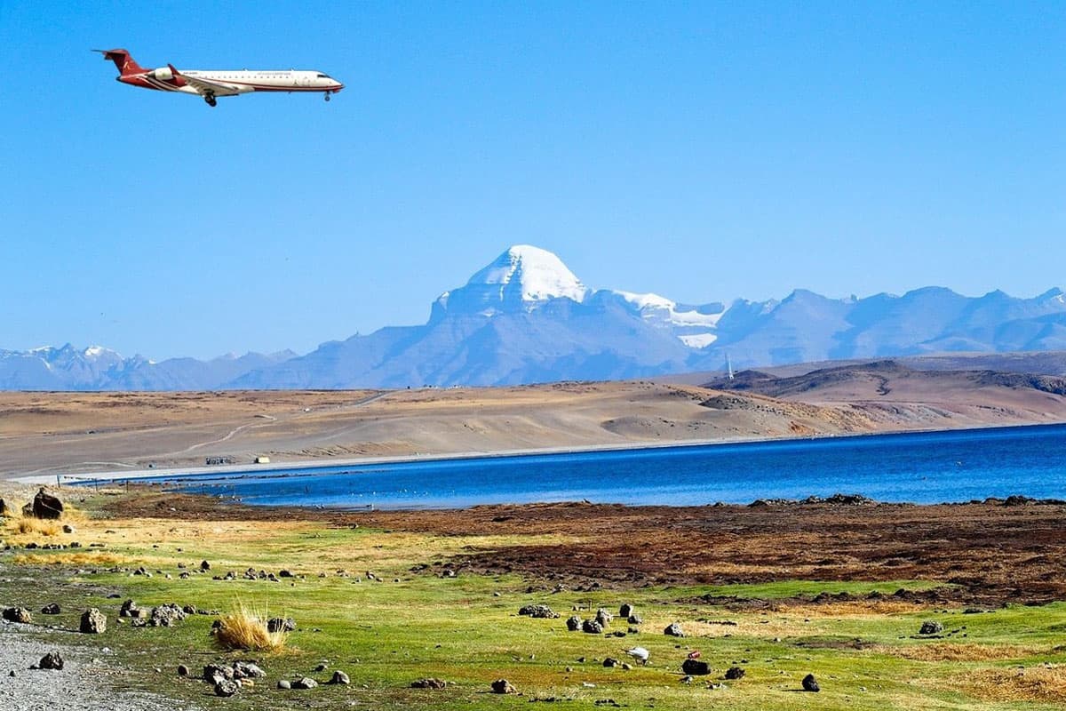 Kailas Manas Sarovar Aerial Darshan Yatra
